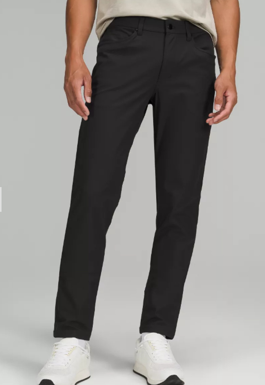 Lululemon ABC Pant Slim M5704S Men's 32 Obsidian Warpstreme